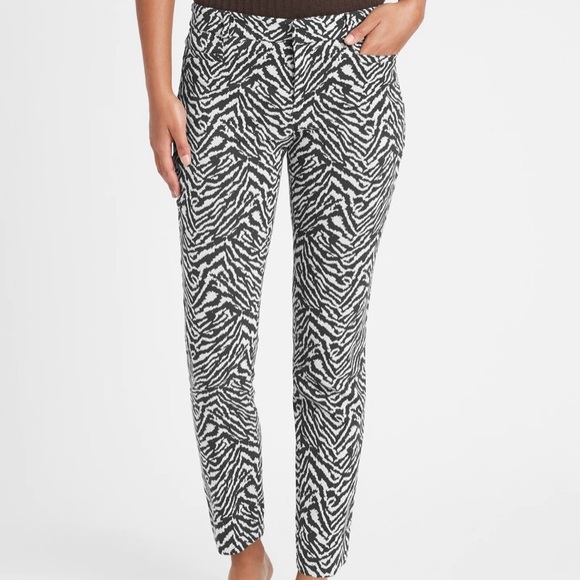 Banana Republic Pants & Jumpsuits Nwt Banana Republic Zebra Print